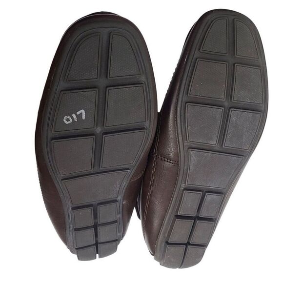 Levi's Mens Classic Driver Shoes Size 7.5 Brown Slip On Loafers - Picture 6 of 7